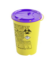 0.7 Litre Disposable Cytotoxic Sharps Container